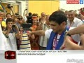 Олимпийский чемпион Арсен Галстян вернулся в Краснодар