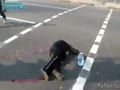 1 октября Донецк Видео сразу после попадания снаряда в автобус.